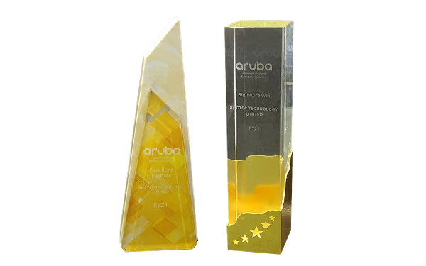 Aruba FY21 Excellent Partner and Signature Win awards