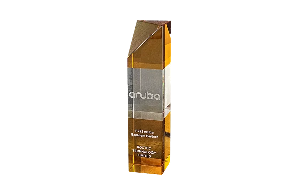 Aruba FY22 Excellent Partner award