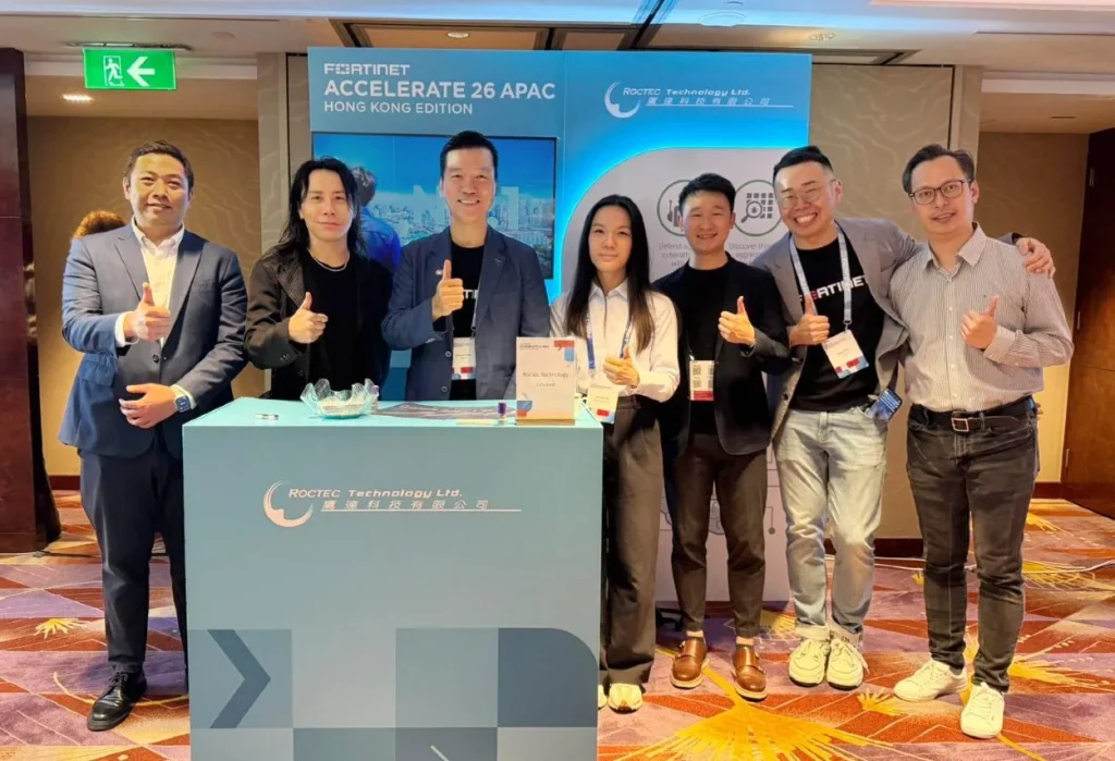 Roctec team at 2026 Fortinet Accelerate
