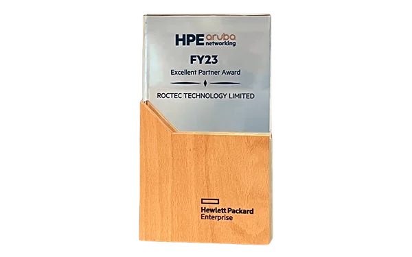 HPE Aruba Networking FY23 Excellent Partner Award